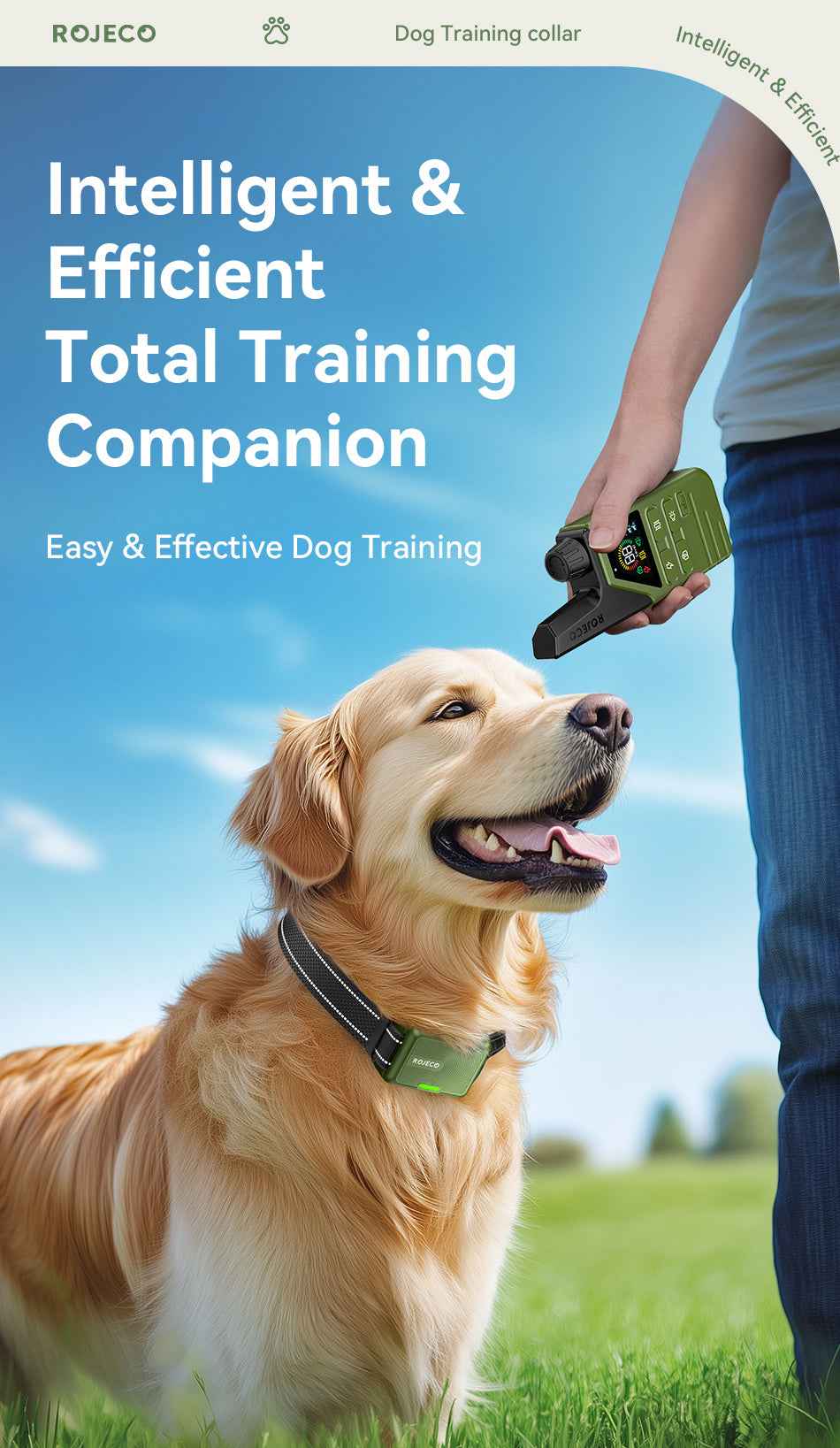 ROJECO RXGQ-04 Dog Training Collar