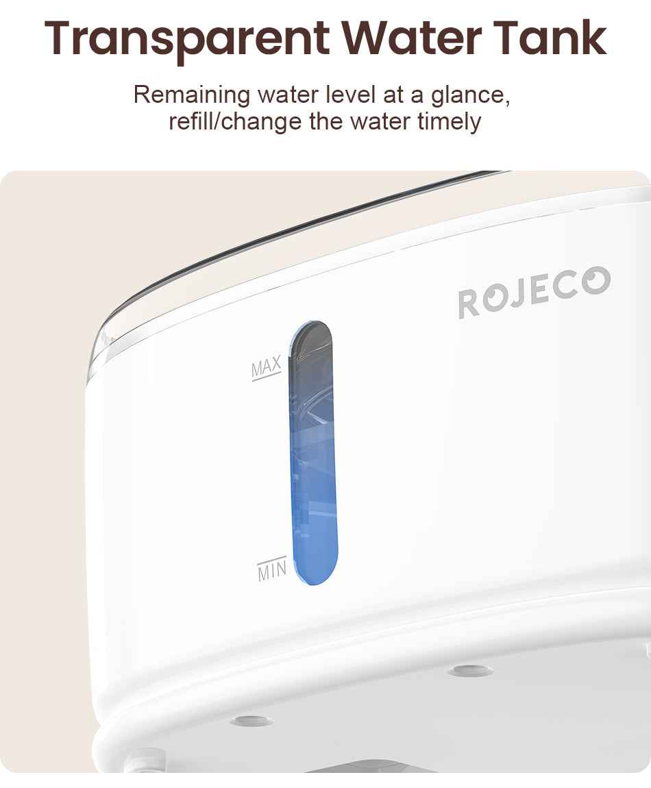 ROJECO Wireless Pump Cat Water Fountain