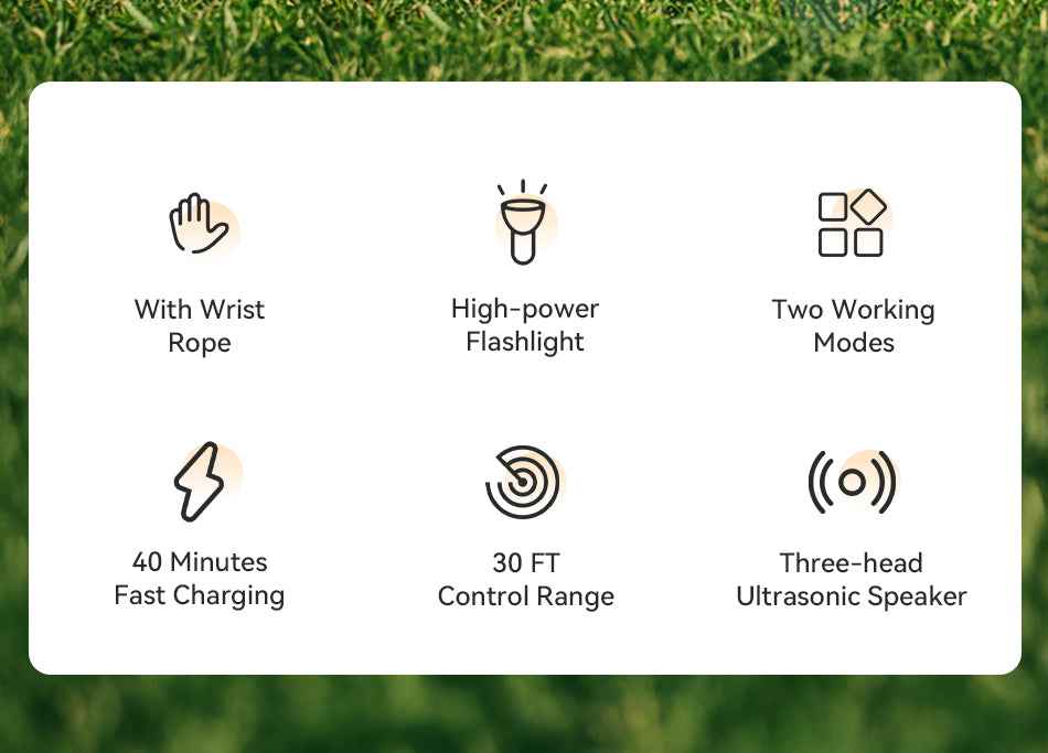 ROJECO Ultrasonic Dog Repeller