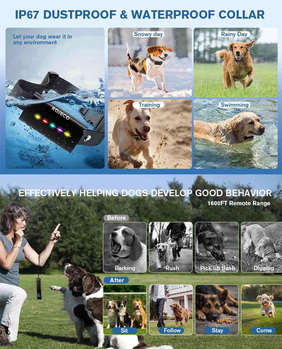 Rojeco TC028 Dog Training Collar