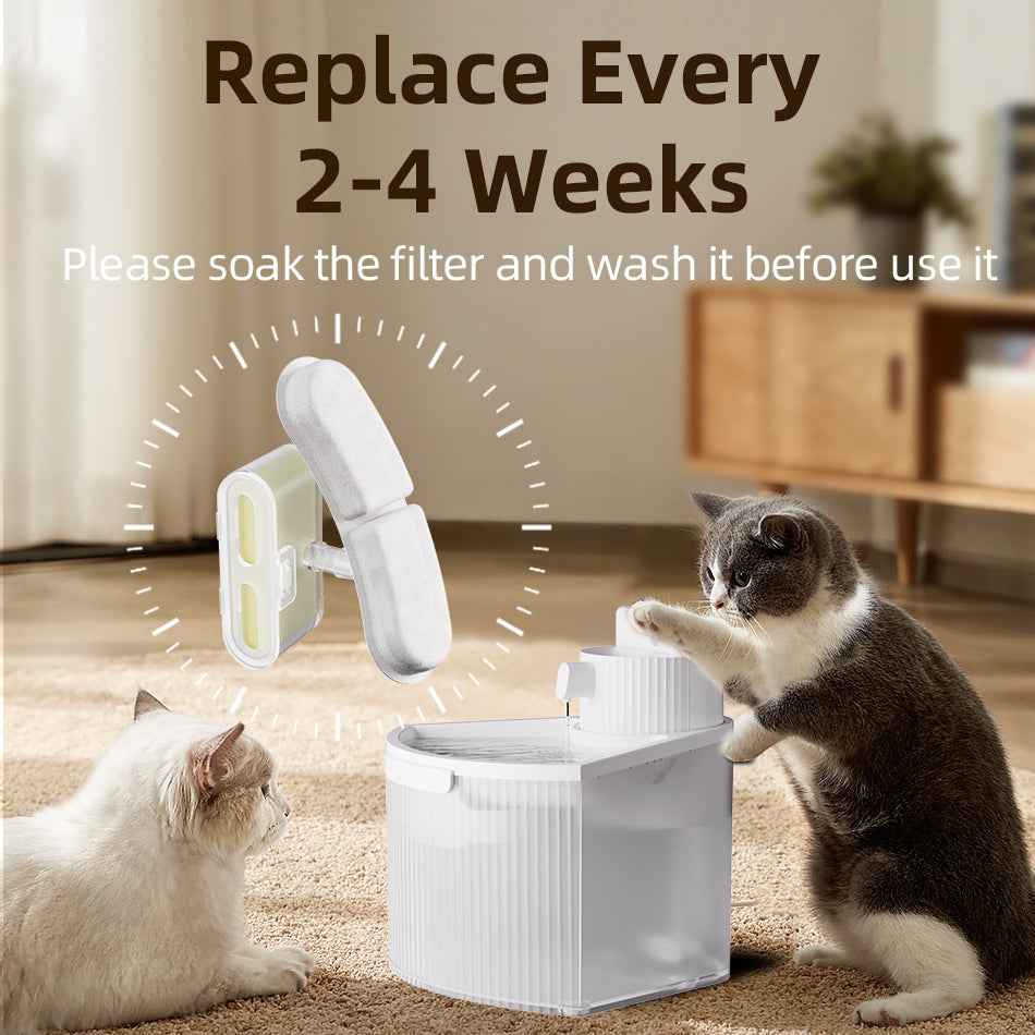 ROJECO Cat Fountain Replacement Filters