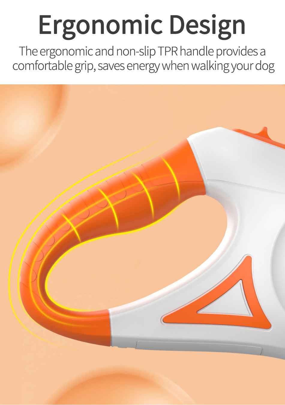 ROJECO 5M LED Retractable Dog Leash