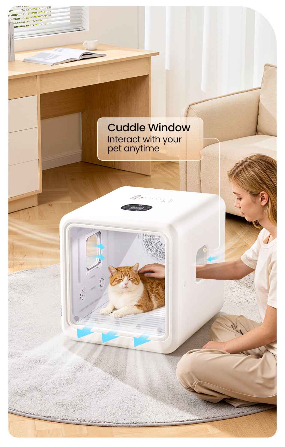 ROJECO Smart Pet Dryer Box