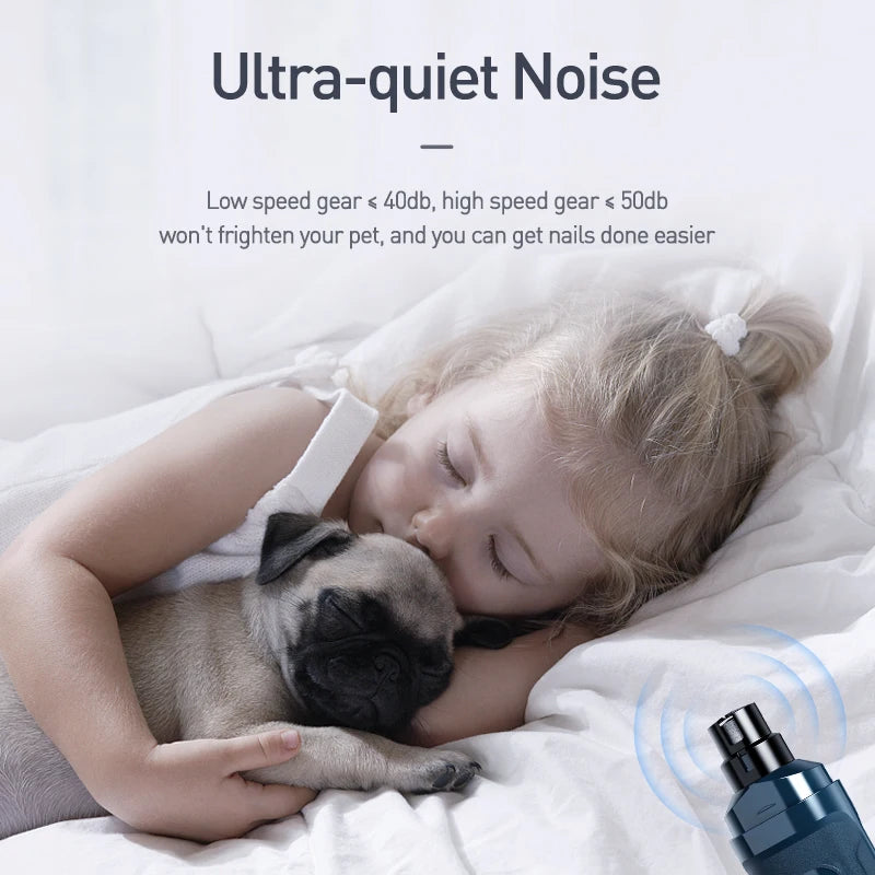 ROJECO N30 Rechargeable Electric Dog Nail Grinder