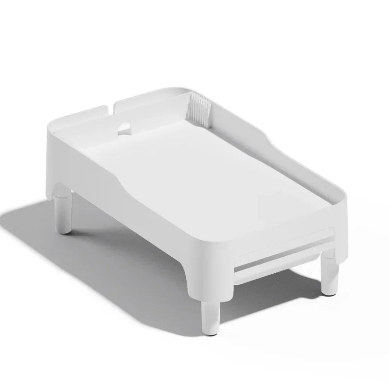 ROJECO Elevated Holder for Automatic Pet Feeders - Adjustable Height Stand