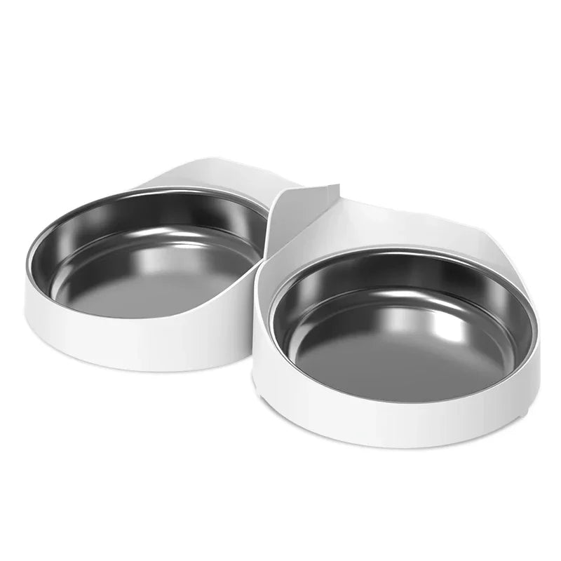 ROJECO Stainless Steel Feeder Bowls | Compatible with 4L Automatic Pet Feeder