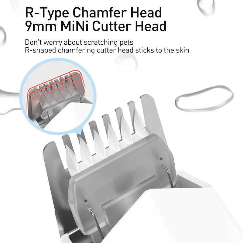 ROJECO 3 in 1 Pet Foot Hair Trimmer