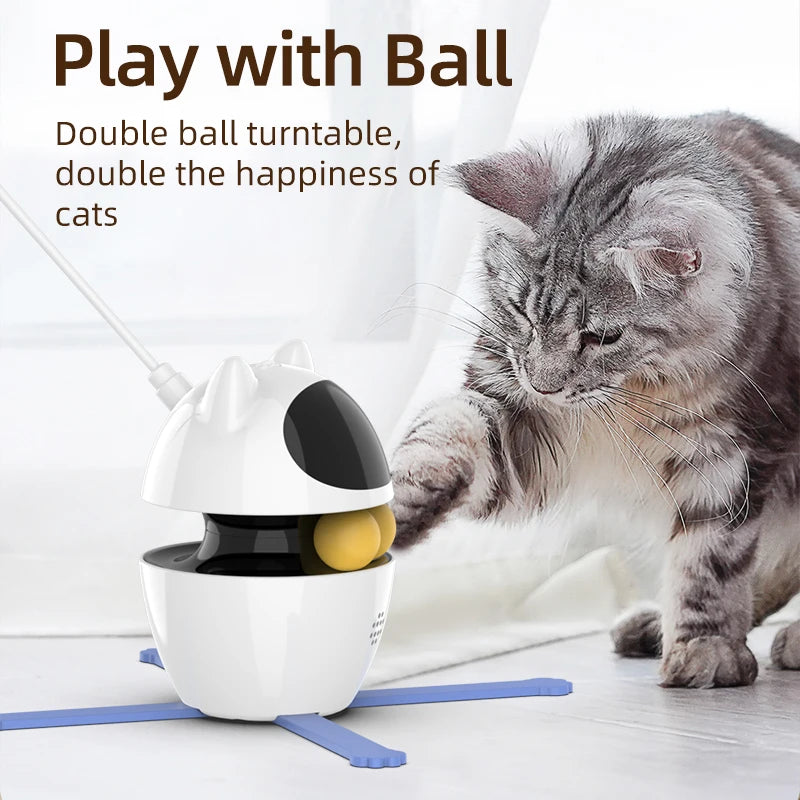 ROJECO 3-in-1 Interactive Cat Toy
