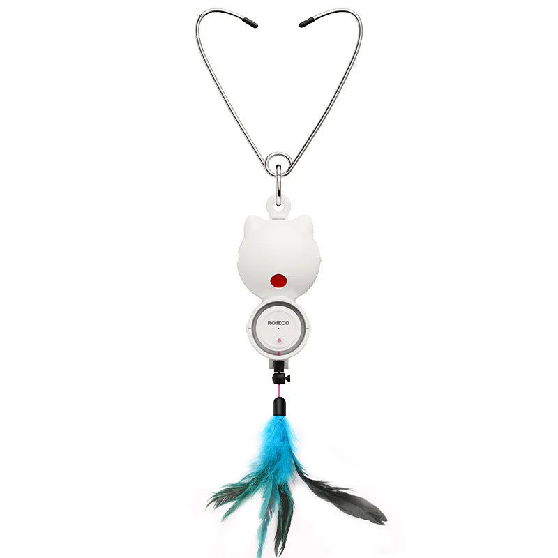 ROJECO 2-in-1 Automatic Cat Toy