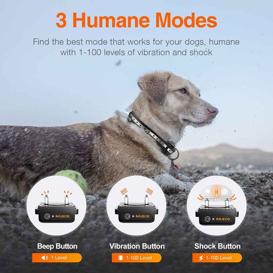 ROJECO PD529 1000m Dog Training Collar
