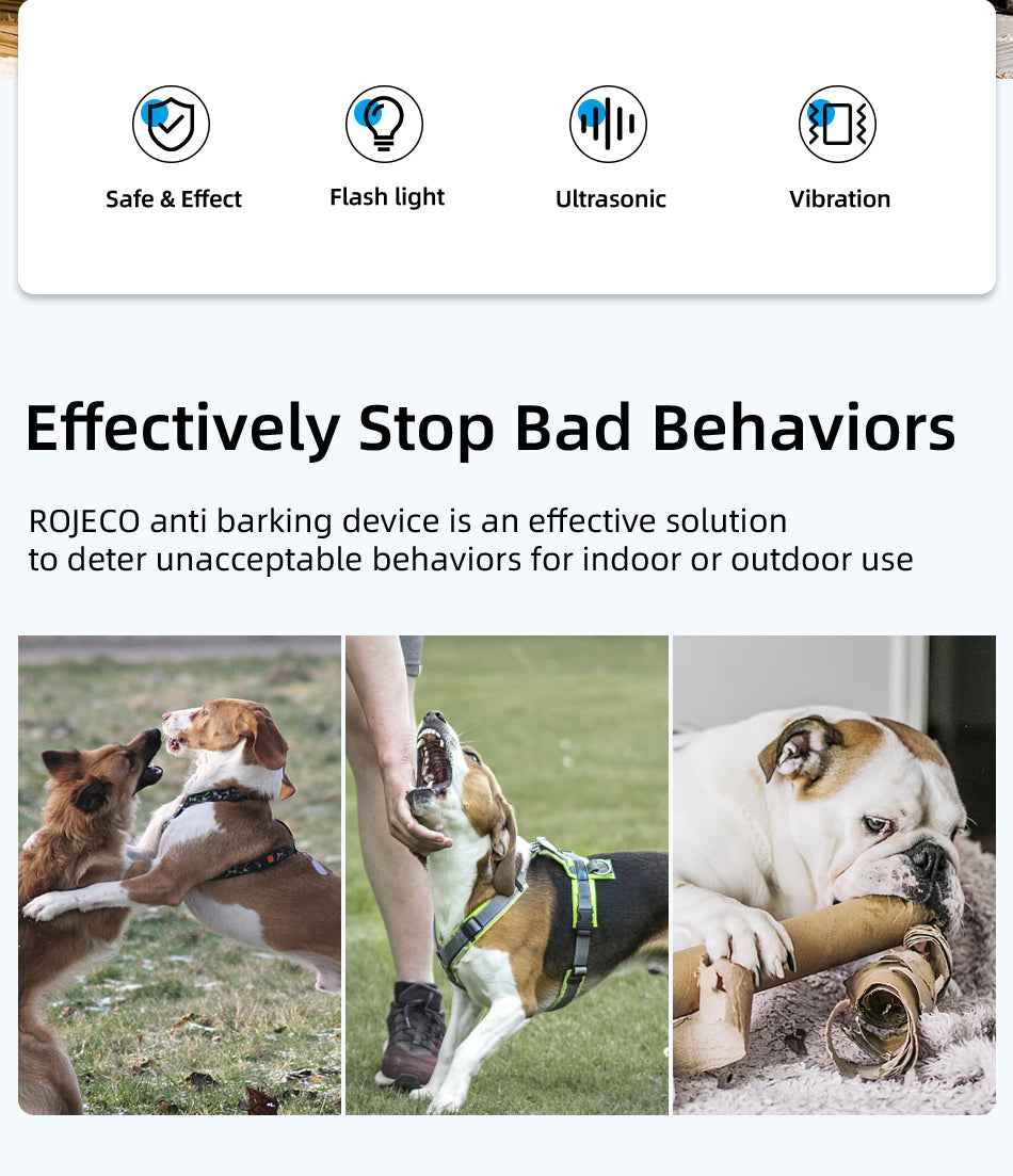 ROJECO U20 Ultrasonic Dog Repeller