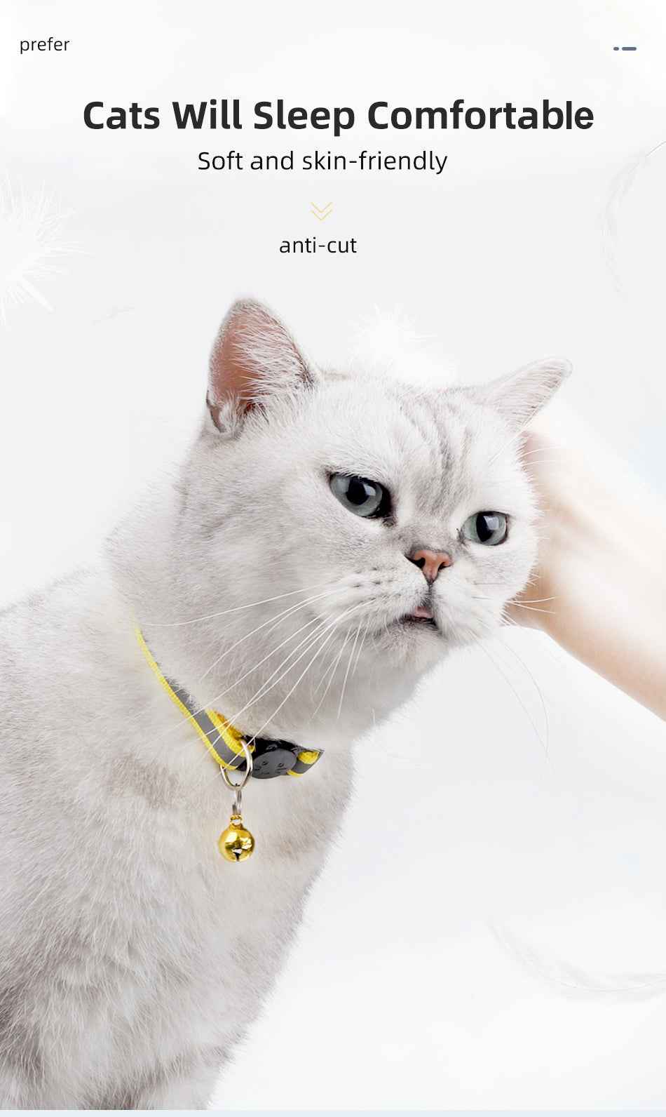 ROJECO Cartoon Safety Cat Collar