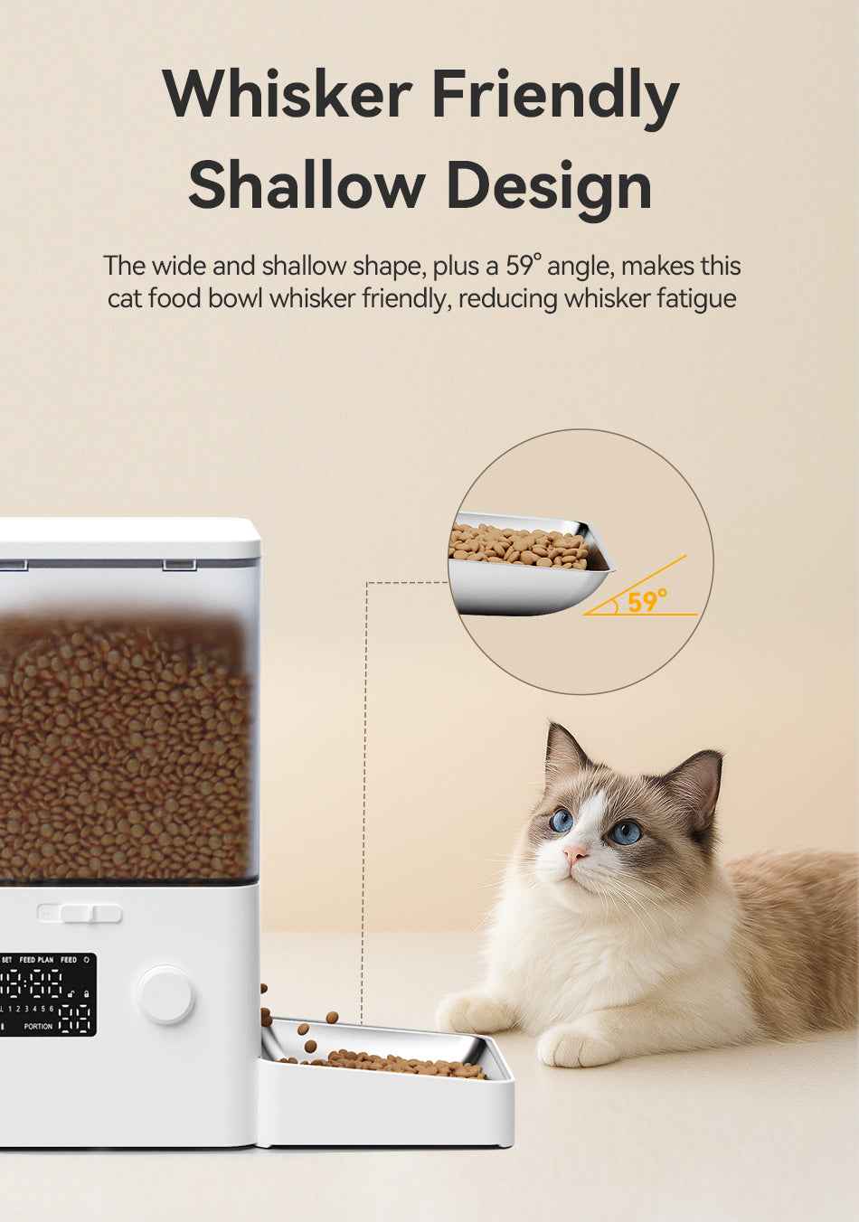 ROJECO Stainless Steel Bowls for 8.5L Feeder