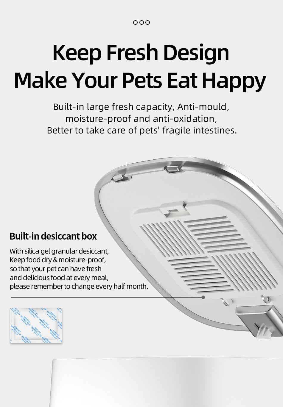 ROJECO 4L Smart Pet Feeder
