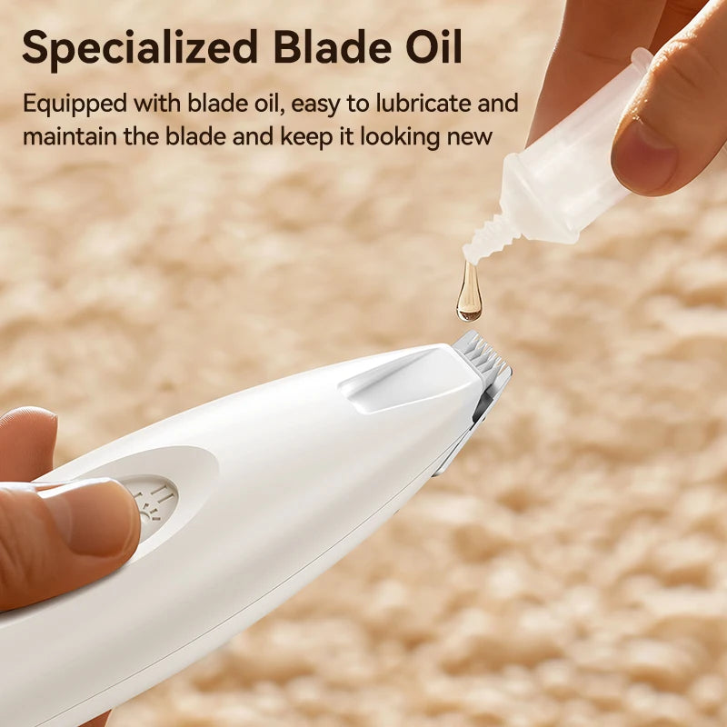 ROJECO Pet Electric Clipper with LED Light