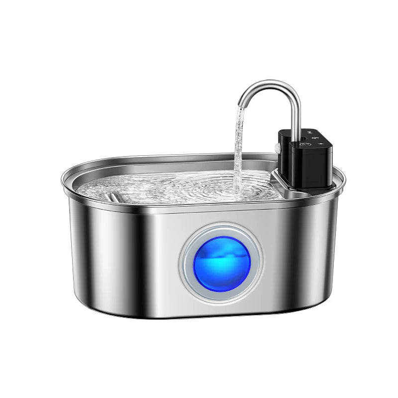 ROJECO Stainless Steel Wireless Water Fountain