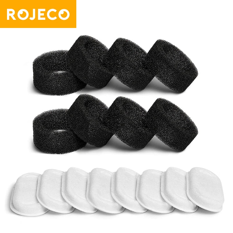 ROJECO Cat Fountain Filter for 3.2L Stainless Steel Fountain - Replacement