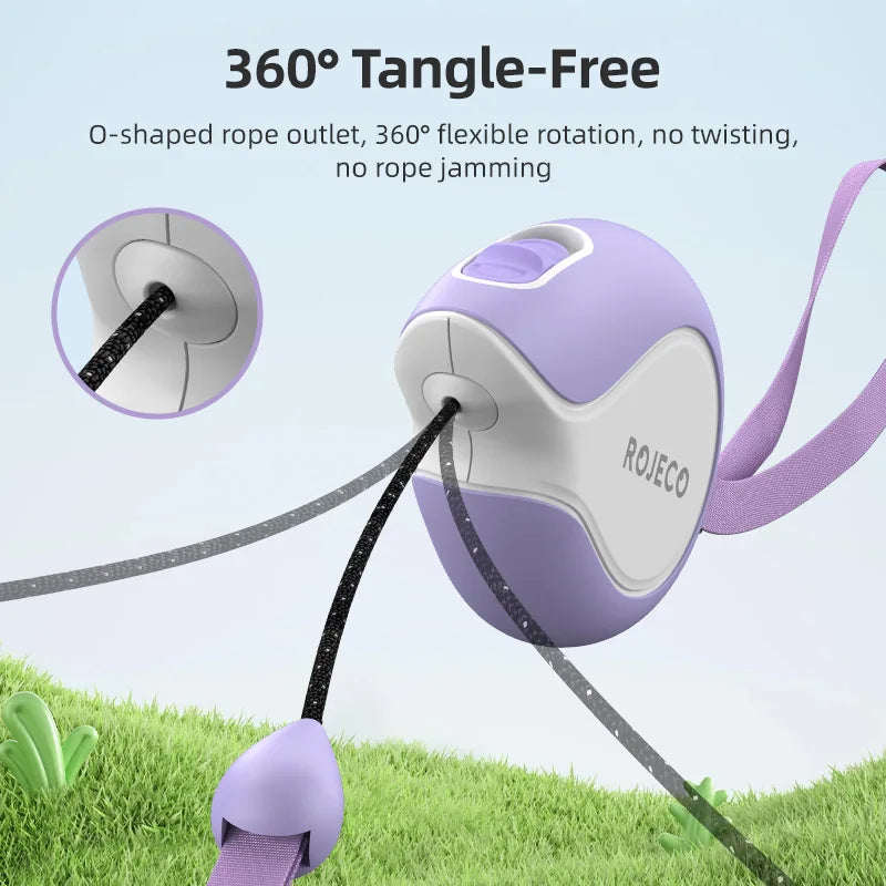 ROJECO Mini Retractable Dog Leash