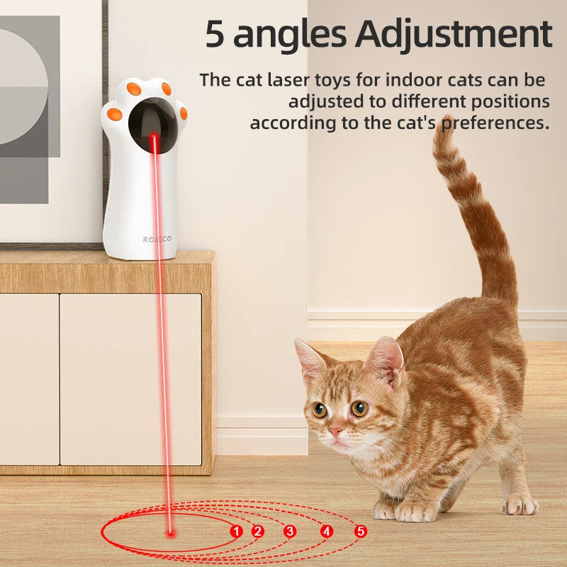 ROJECO Cat Claws Automatic Cat Laser Toy