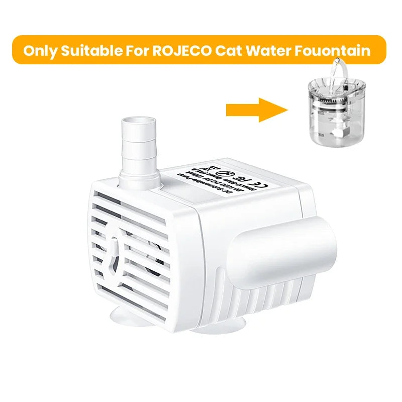 Water Pump for ROJECO Transparent Cat Fountain - Exact Replacement Part