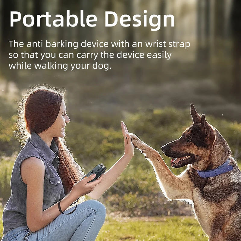 ROJECO 2-in-1 Training Anti-Barking Device