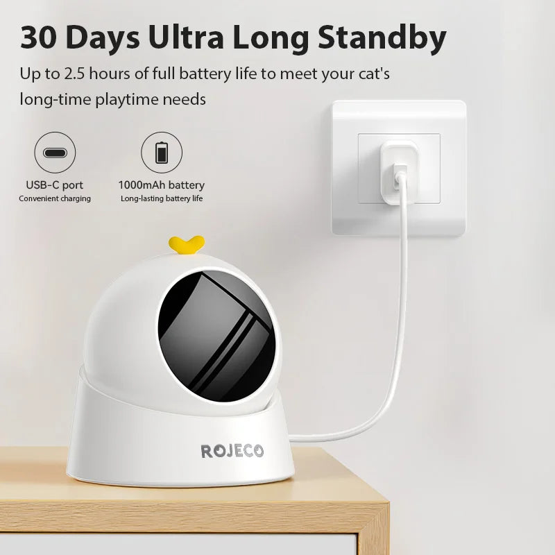 ROJECO Interactive Cat Laser Toy