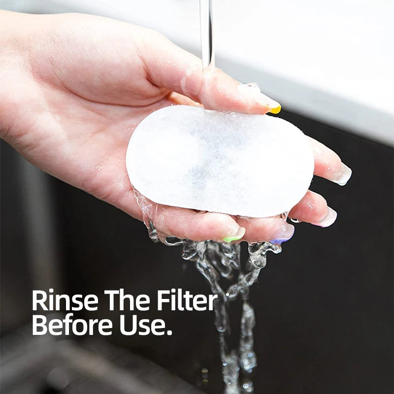 ROJECO 2L Stainless Steel Cat Water Fountain Replacement Filter